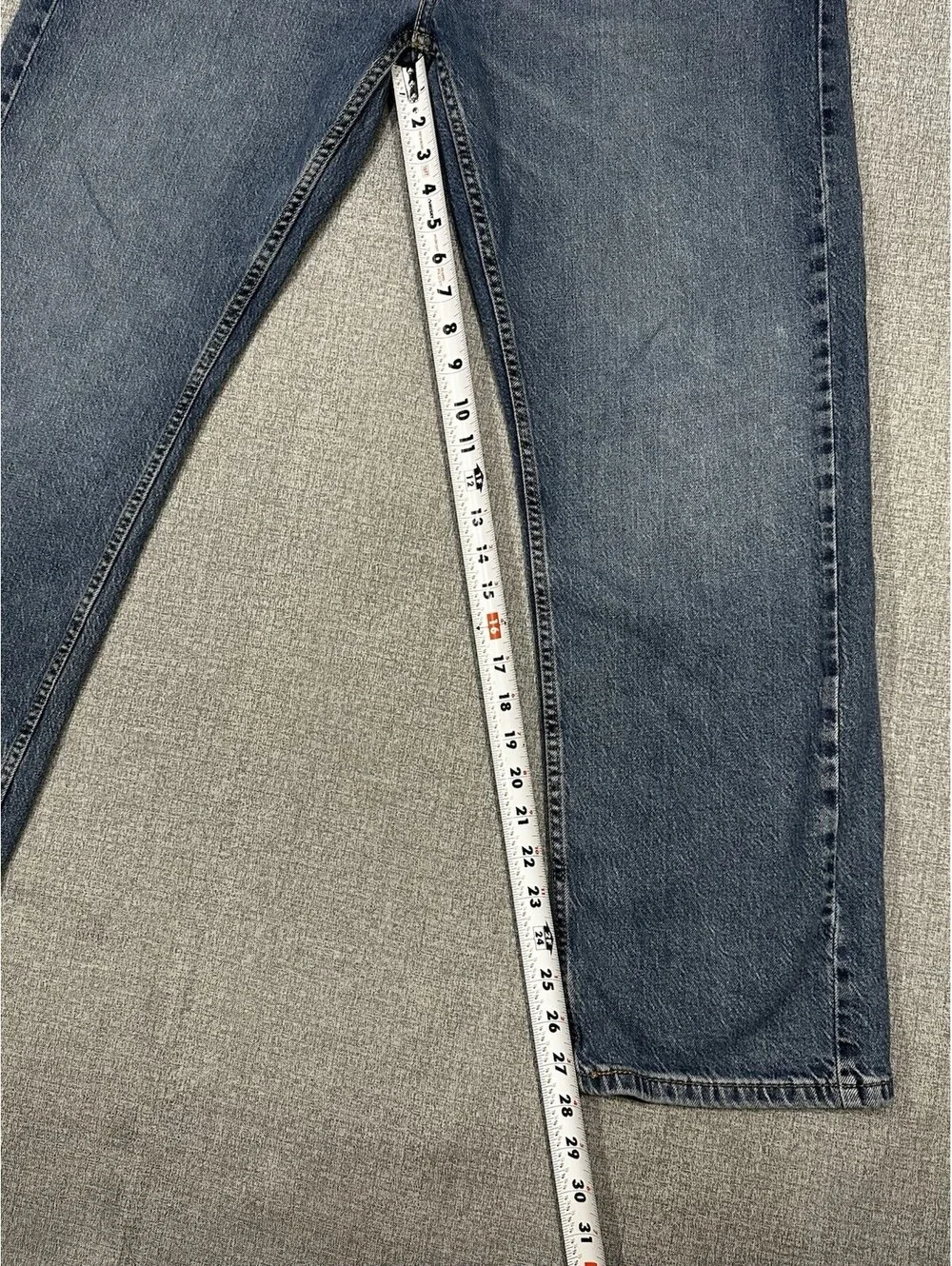 Levis Mens 505 Regular Jeans Men 36x28 Straight Leg Denim Modern Casual